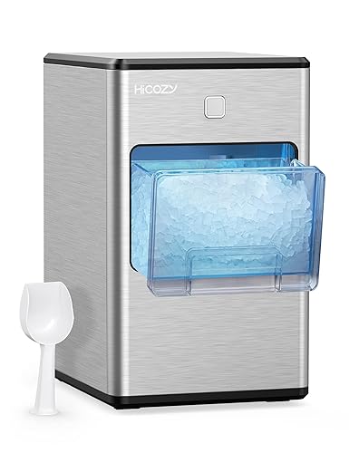 ™Zelitho | מהירה – 55LB/יום, ניידת, קרח ניוגט, ניקוי עצמי