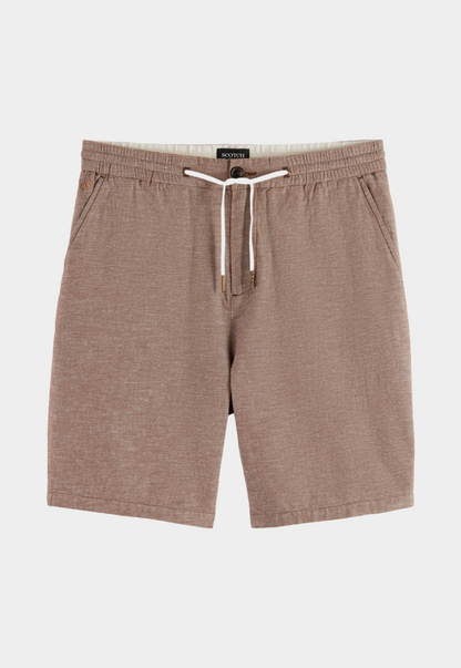מכנסי פשתן קצרים לגברים  Linen