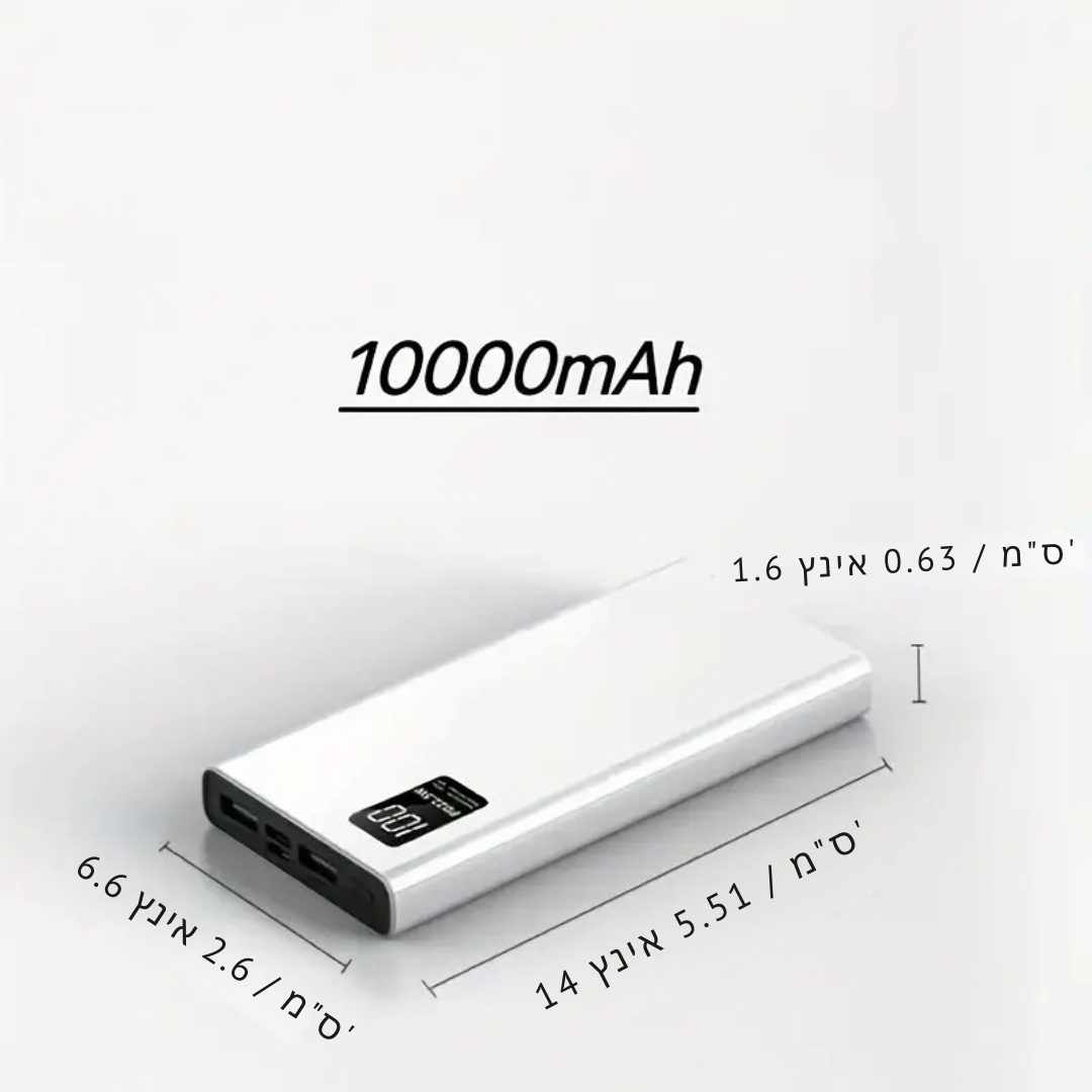 ™Halion | מטען נייד חזק ודק – ‎10000/20000mAh, USB-C, PD+QC